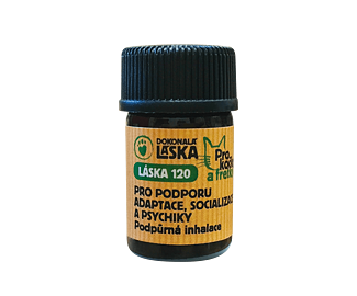 Dokonalá láska: inhalační směs k podpoře adaptace a socializace pro kočky