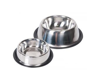 Karlie-Flamingo Nerezová miska s gumovým okrajem