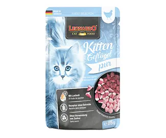 Leonardo Kitten - Kapsička s drůbežím masem