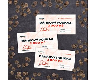 Dárkový poukaz 2 000 Kč