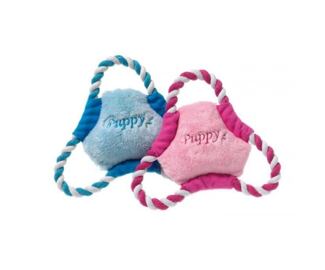 Karlie-Flamingo Pískací plyšová hračka frisbee