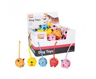 Karlie-Flamingo Latexová hračka s ocáskem