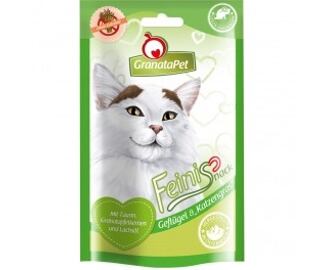 GranataPet Feinis drůbež s kočičí trávou
