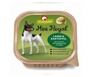 GranataPet Mini Royal Jehněčí & brambory s fenyklem, tvarohem a olivovým olejem
