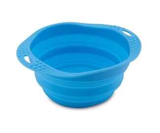 BeCo Things Cestovní miska pro psa, EKO, modrá