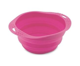 BeCo Things Cestovní miska pro psa, EKO, růžová