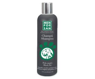 MenForSan Šampon pro zvýraznění černé srsti pro psy