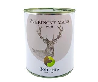 Bohemia Pet Food Zvěřinové maso ve vlastní šťávě