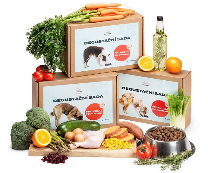 Degustační sada PRO VELKÉ PSÍ MLSOUNY