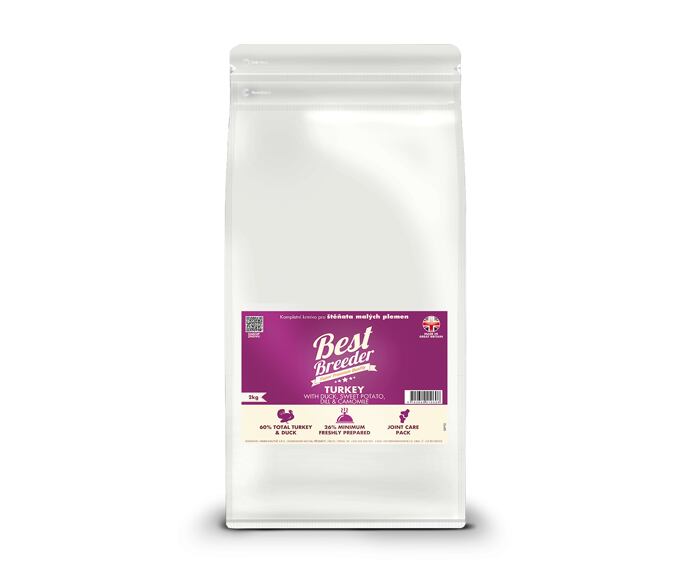 Best Breeder Grain Free Small Breed Puppy Turkey with Duck, Sweet Potato, Dill & Chamomile