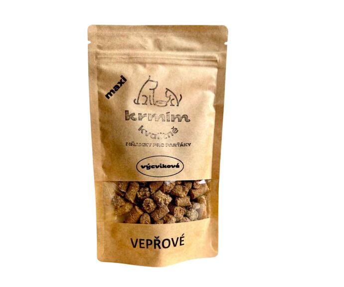 Mňamky pro parťáky Výcvikové Vepřové maxi