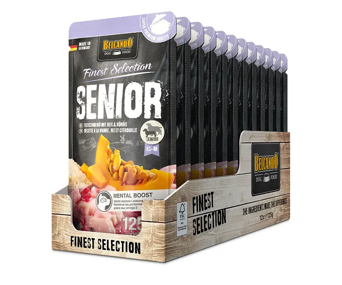 Belcando Senior Masové menu s rýží a dýní