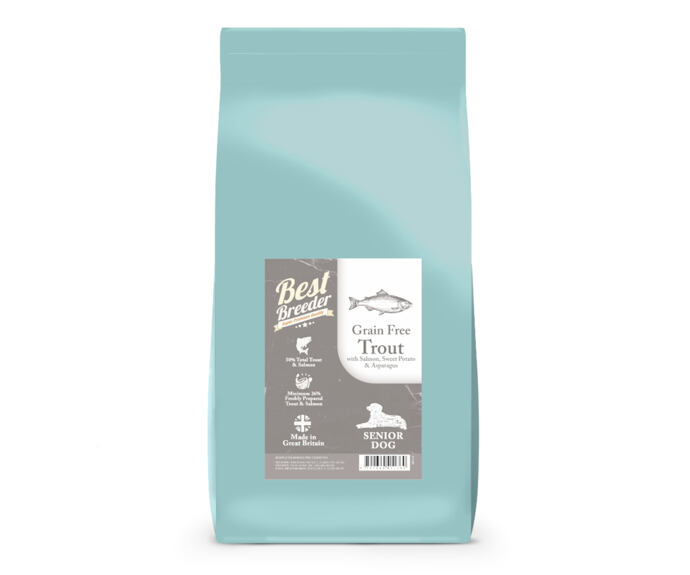 Best Breeder Grain Free Senior Trout with Salmon, Sweet Potato & Asparagus