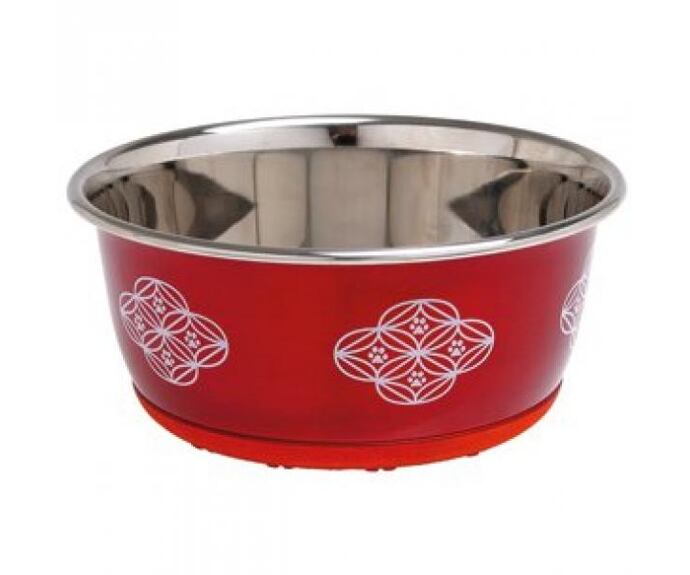 Karlie-Flamingo Miska nerez Pes SELECTA motiv červená