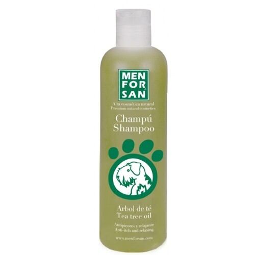 MenForSan Přírodní šampon pro psy proti svědění s Tea Tree olejem