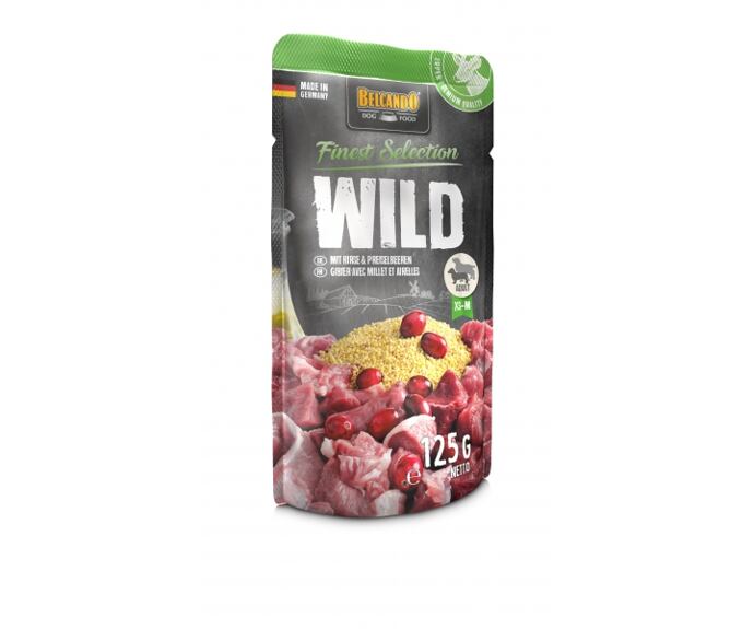 Belcando Zvěřina s prosem & brusinkami