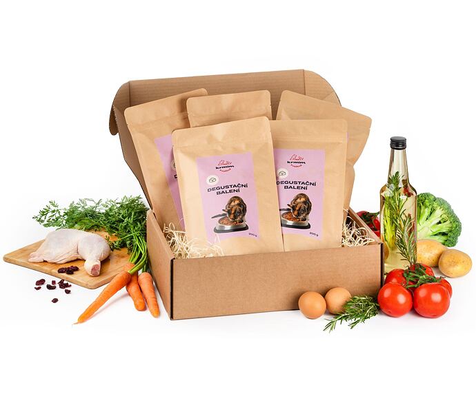 Degustační balení PRO STARŠÍ A KASTROVANÉ KOČIČÍ PARŤÁKY