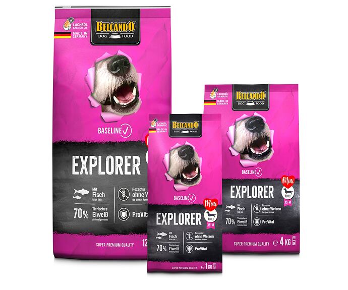 Belcando Baseline Explorer varianty