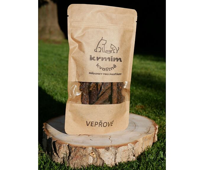 Mňamky pro parťáky - vepřové - 100 g