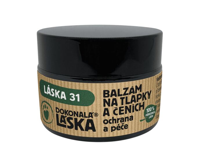 Dokonalá láska: ochranný balzám na tlapky a čenich