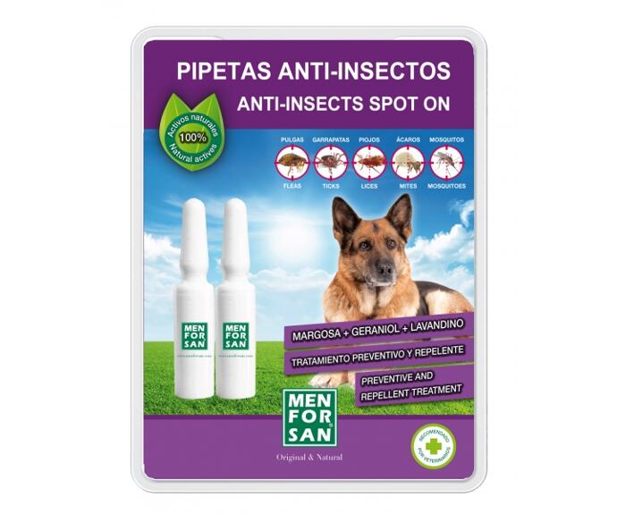 MenForSan Antiparazitní pipeta pro psy