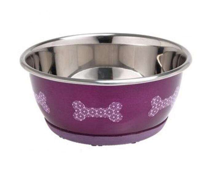 Karlie-Flamingo Miska nerez Pes SELECTA růžová