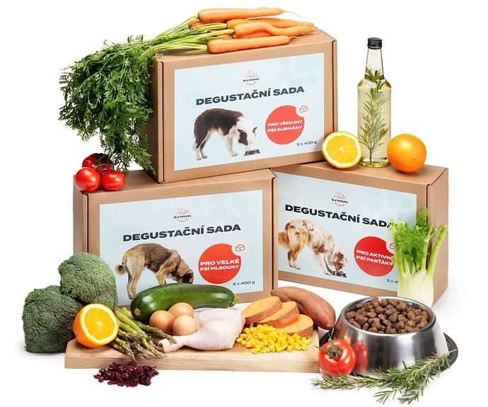 Degustační sada PRO VŠECHNY PSÍ GURMÁNY