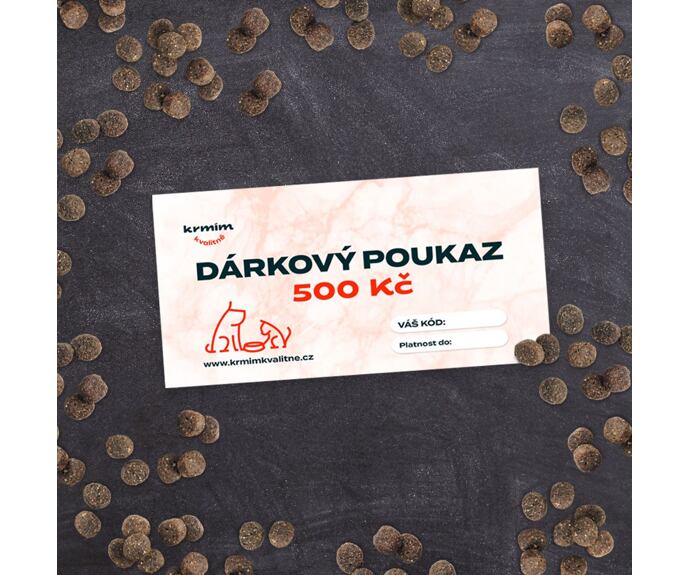 Dárkový poukaz 500 Kč