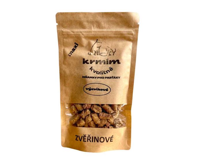 Mňamky pro parťáky Výcvikové Zvěřinové maxi