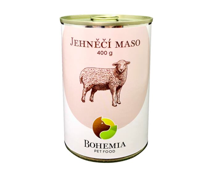 Bohemia Pet Food Jehněčí maso ve vlastní šťávě