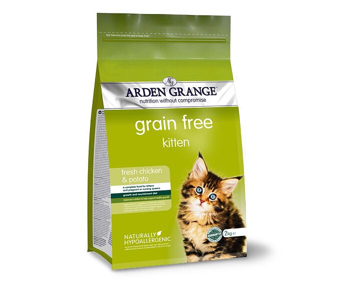 Arden Grange Grain Free Kitten fresh Chicken & Potato