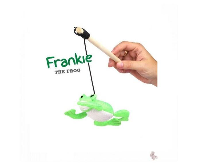 BeCo Things Beco Cat Nip hůlka - Žába Frankie