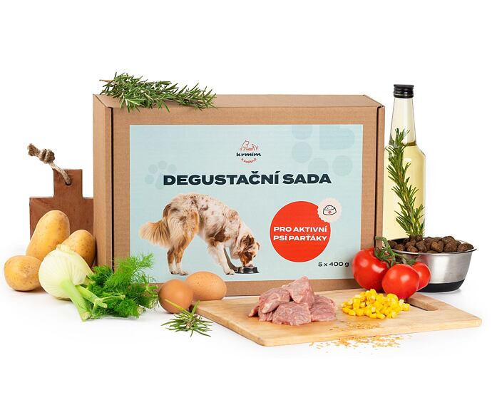 Degustační sada PRO AKTIVNÍ PSÍ PARŤÁKY