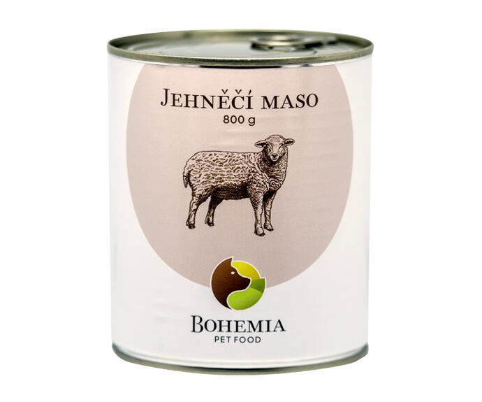 Bohemia Pet Food Jehněčí maso ve vlastní šťávě
