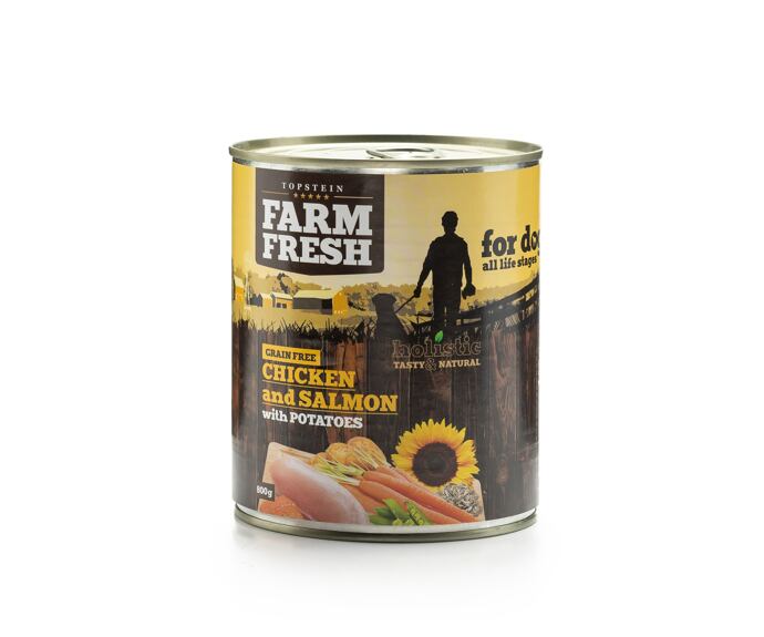 Farm Fresh Kuře a losos s bramborami