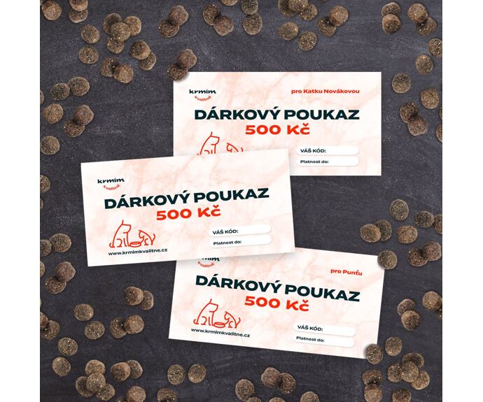 Dárkový poukaz 500 Kč