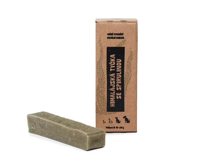 Himalájská tyčka se spirulinou