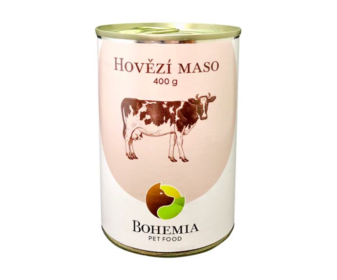 Bohemia Pet Food Hovězí maso ve vlastní šťávě