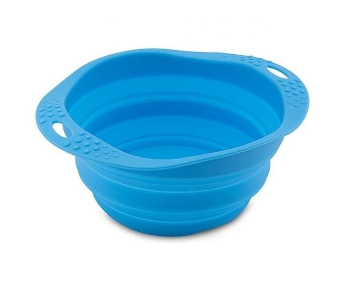 BeCo Things Cestovní miska pro psa, EKO, modrá