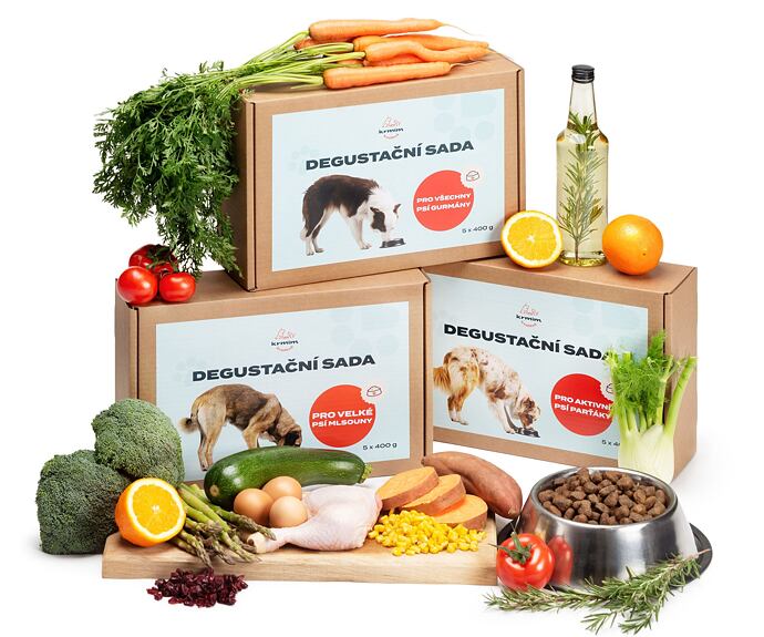 Degustační sada PRO AKTIVNÍ PSÍ PARŤÁKY