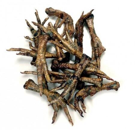 Sušené pamlsky kuřecí pařáty