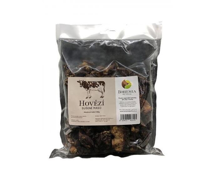 Bohemia Pet Food Hovězí sušené maso