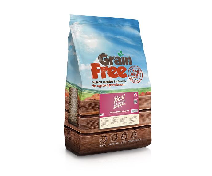 Best Breeder Grain Free Small Breed Salmon with Trout, Sweet Potato & Asparagus