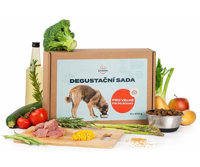 Degustační sada PRO VELKÉ PSÍ MLSOUNY