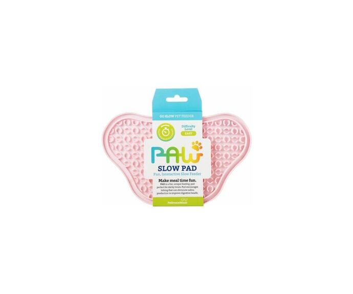 Lízací podložka Paw Lick Pad – světle růžová