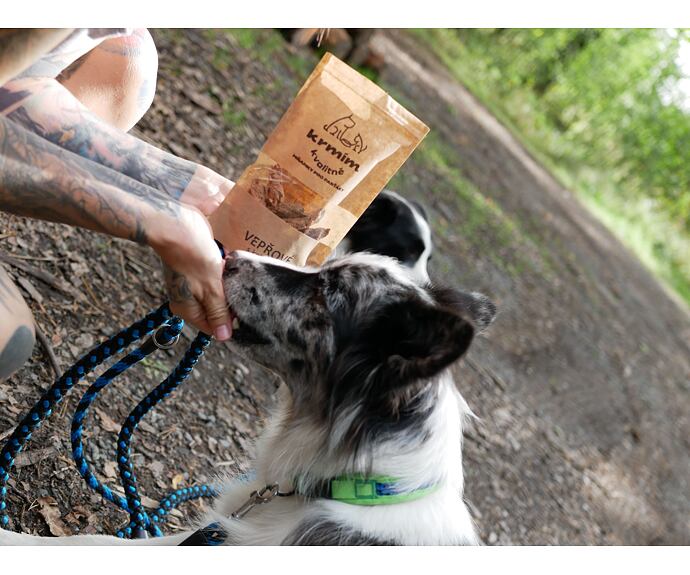 Mňamky pro parťáky - vepřové s kokosem - 100 g