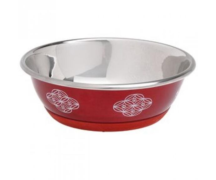 Karlie-Flamingo Miska nerez Pes SELECTA motiv červená