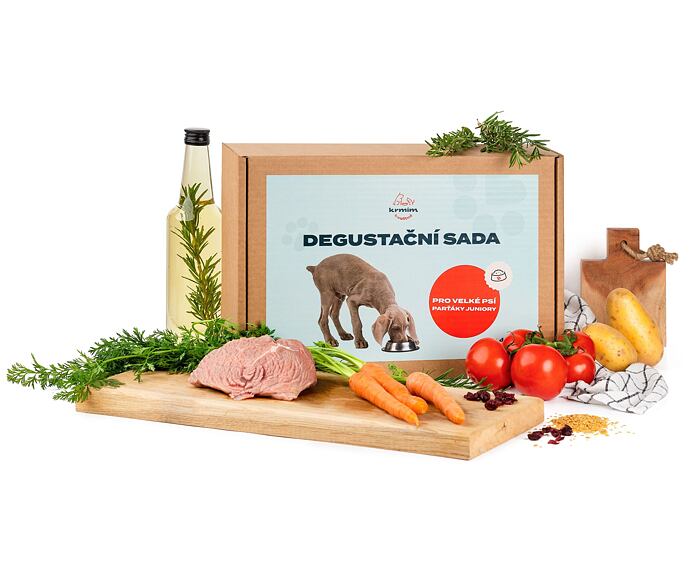 Degustační sada PRO VELKÉ PSÍ PARŤÁKY JUNIORY