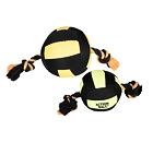 Karlie-Flamingo Hračka akční balón černý/žlutý