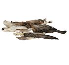 Králičí uši s chlupy